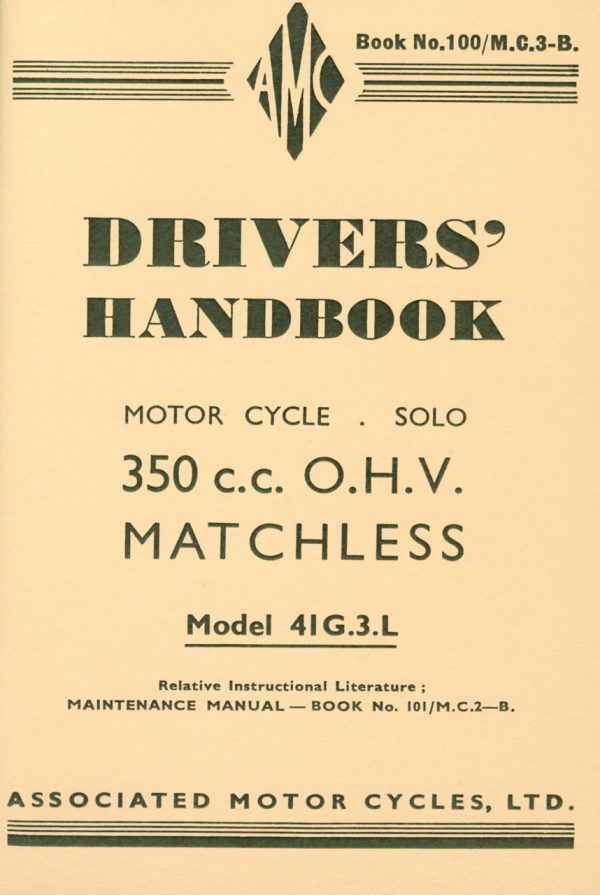 Matchless 41G3L Drivers Handbook